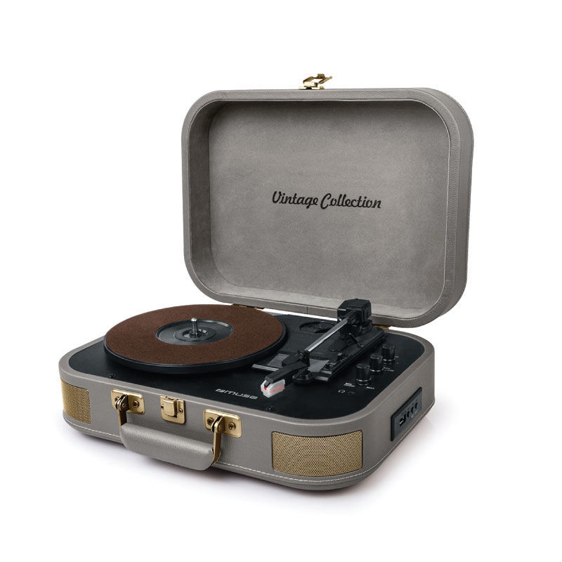 Muse Πικάπ MT-201BTG με Bluetooth και USB Γκρι