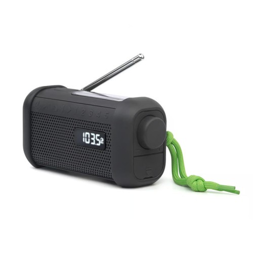 Muse Ραδιόφωνο Φορητό Ηλιακό MH-08 MB