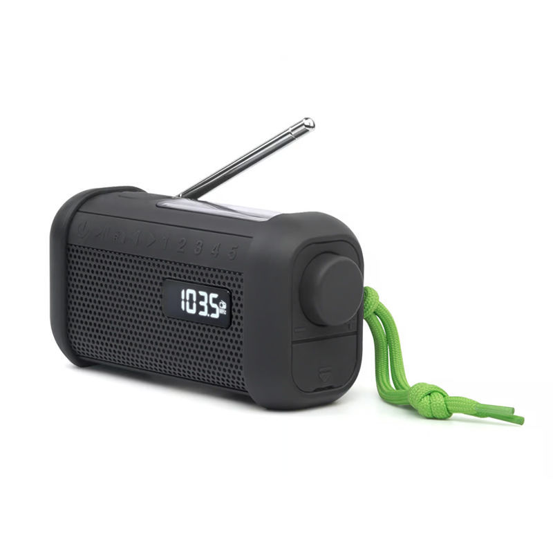 Muse Ραδιόφωνο Φορητό Ηλιακό MH-08 MB