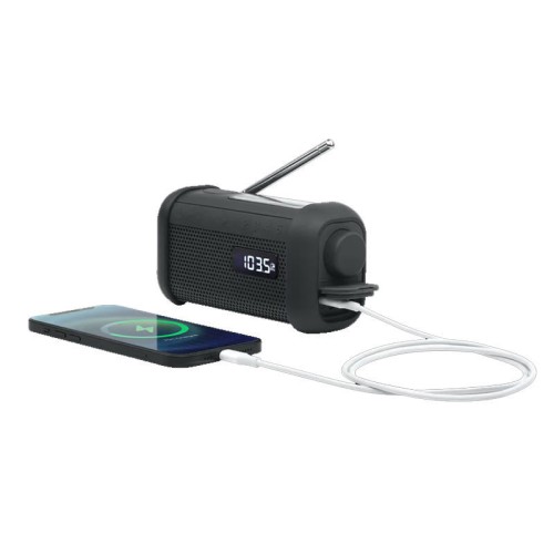 Muse Ραδιόφωνο Φορητό Ηλιακό MH-08 MB