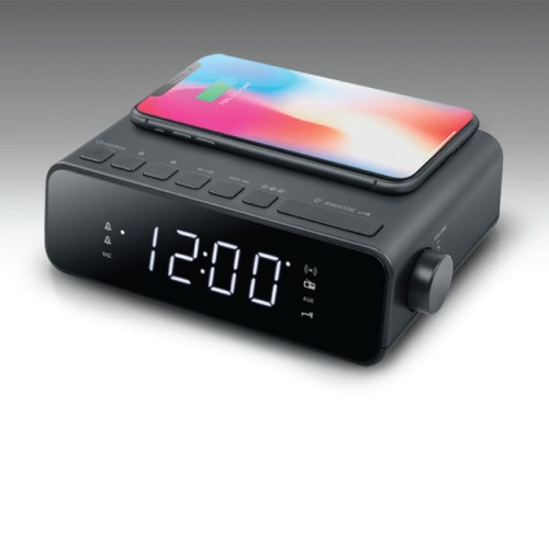 Muse Ψηφιακό Ρολόι-Ραδιόφωνο M-175WI με Wireless Φόρτιση