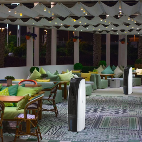 Primo Air Cooler PRAC-80649 Με Τηλεχ/ριο 30L 200W Λευκό-Μαύρο