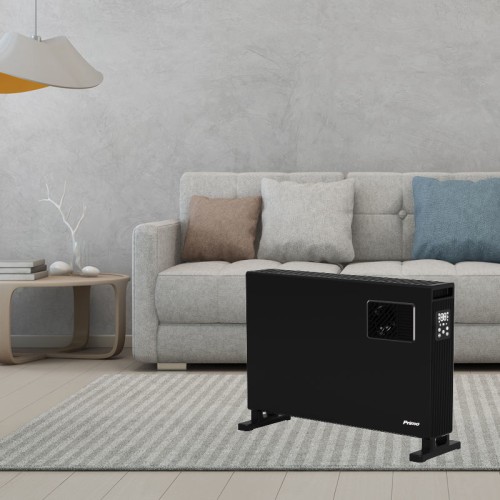 Primo Θερμοπομπός Δαπέδου PRCH-81121 (810121) 2000W Turbo Μαύρος