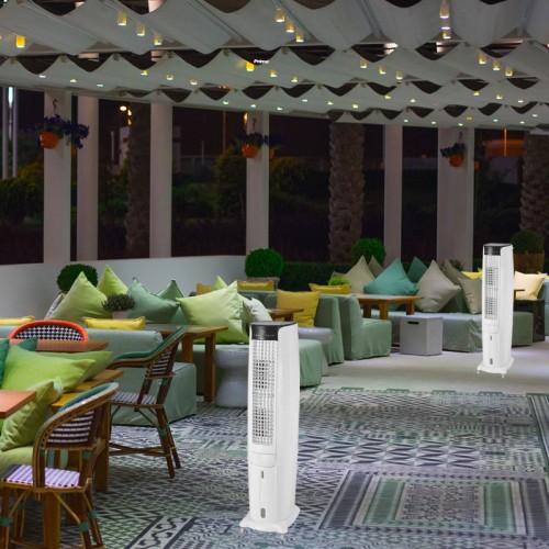 Primo Air Cooler PRAC-80655 Primo Με Τηλεχ/ριο 70L 240W Γκρι-Λευκό