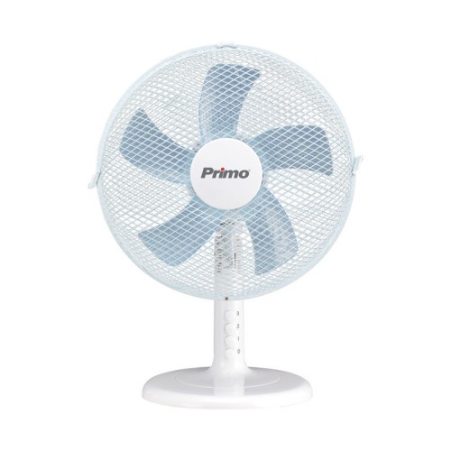 Primo Ανεμιστήρας Επιτραπέζιος PRTF-80509 Primo 12'' 30εκ. Λευκός