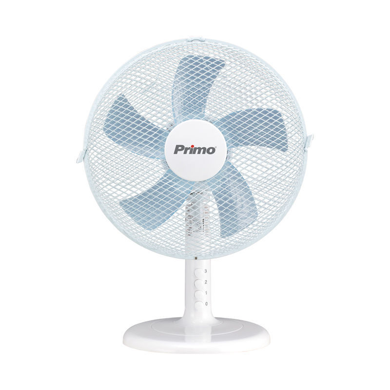 Primo Ανεμιστήρας Επιτραπέζιος PRTF-80509 Primo 12'' 30εκ. Λευκός