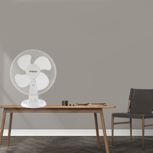 Primo Ανεμιστήρας Επιτραπέζιος PRTF-80547 Primo 16'' 40εκ. Λευκός