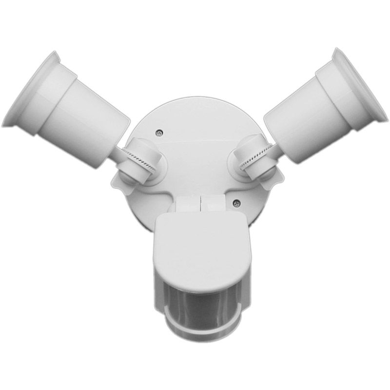 Alfaone Ανιχνευτής ES-B06B Alfaone Κίνησης 180° Ε27 Λαμπτήρες 2Χ150W Λευκός