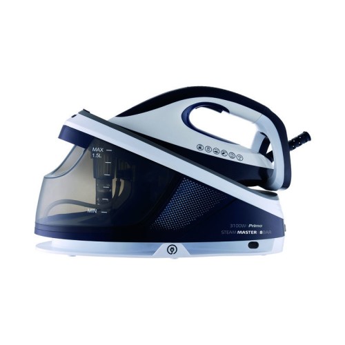Primo Ατμοσύστημα σιδερώματος PRSS-40506 Primo 3100W Opti-temp Ceramic, 8Bar, 1.5L Λευκό/Μπλε