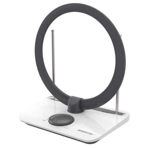 Greentek Κεραία UVR-AV553 Greentek Εσωτερικού Χώρου Μαύρη