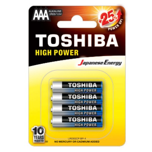 Toshiba Μπαταρία TOSHIBA AAA - LR03GCP BP-4