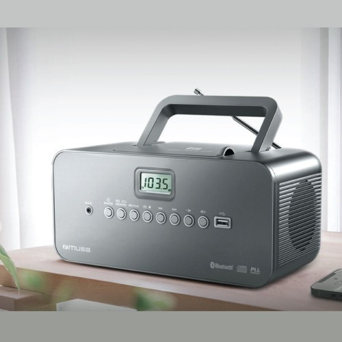 Muse Ραδιόφωνο Cd-Player M-30BT  Μπαταρίας-Ρεύματος Ψηφιακό Με USB