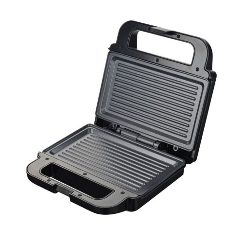 Primo Τοστιέρα PRSM-40443 Primo 2Θέσεων Αντικολλητικές γκριλ πλάκες Μαύρη