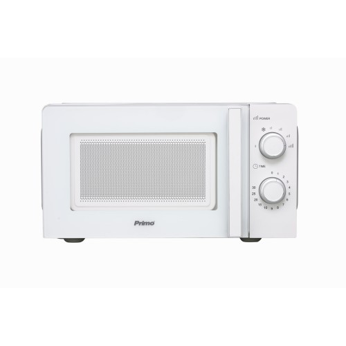 Primo Φούρνος μικροκυμάτων PRMW-40457 με χωρητικότητα 20L 700W Λευκός