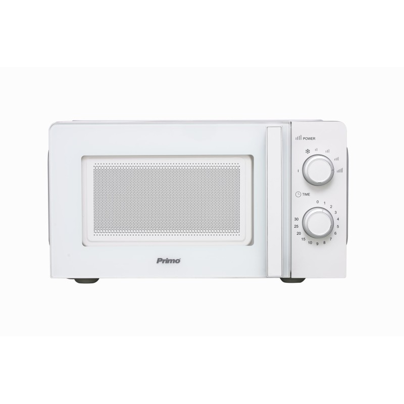Primo Φούρνος μικροκυμάτων PRMW-40457 με χωρητικότητα 20L 700W Λευκός
