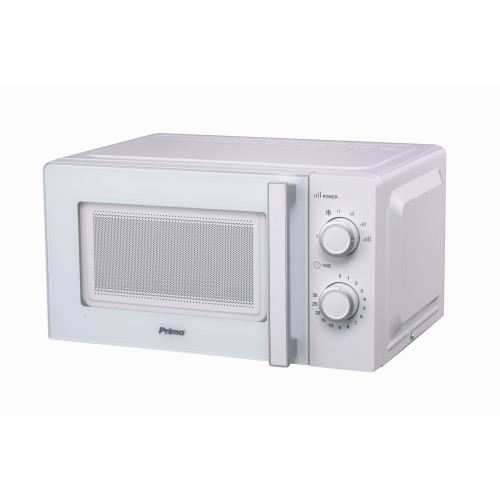 Primo Φούρνος μικροκυμάτων PRMW-40457 με χωρητικότητα 20L 700W Λευκός