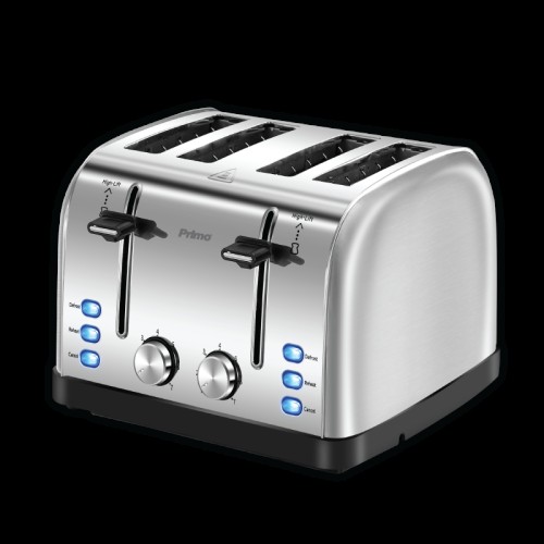 Primo Φρυγανιέρα PRST-40454 Primo 4Θέσεων 1900W Inox