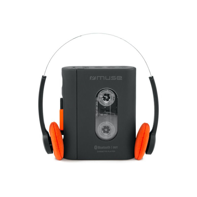 Muse Walkman Bluetooth M-136 WM MUSE με ακουστικά