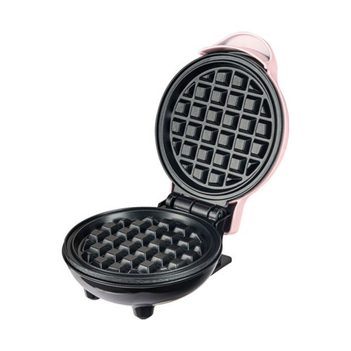 Primo Βαφλιέρα mini PRWM-40546 Primo 500W Αντικολλητικές πλάκες, Ροζ