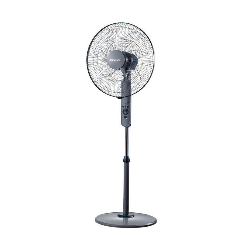 Primo Ανεμιστήρας Ορθοστάτης PRSF-80656 Primo 18'' 45εκ. Με Τηλεχειριστήριο 7Φτερά Γκρι