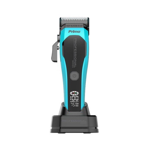 Primo Κουρευτική μηχανή PRΗΤ-40564 PRIMO Επαναφ 180Μ Digital Μαύρη/Τυρκουάζ