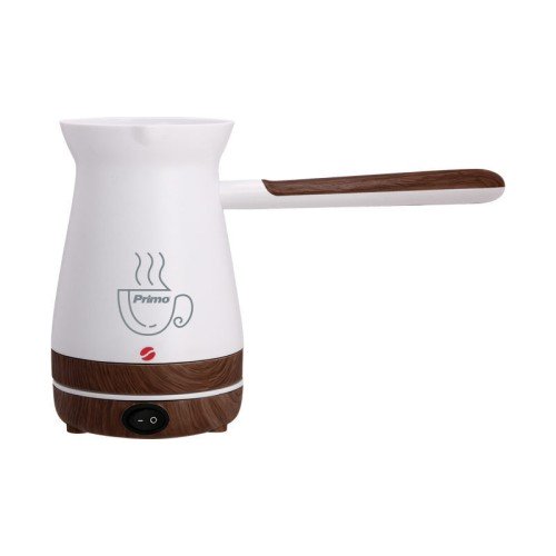Primo Μπρίκι Καφέ Ηλεκτρικό PRCP-40582 Primo 800W Λευκό/Wooden