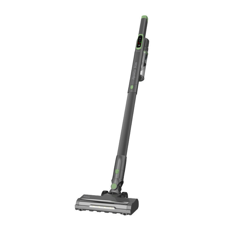 Primo Σκούπα 2σε1 PRVC-40572 Primo Apollo Slim Επαναφορτιζόμενη BLDC 14.8V - 200W Ανθρακί-Πράσινη