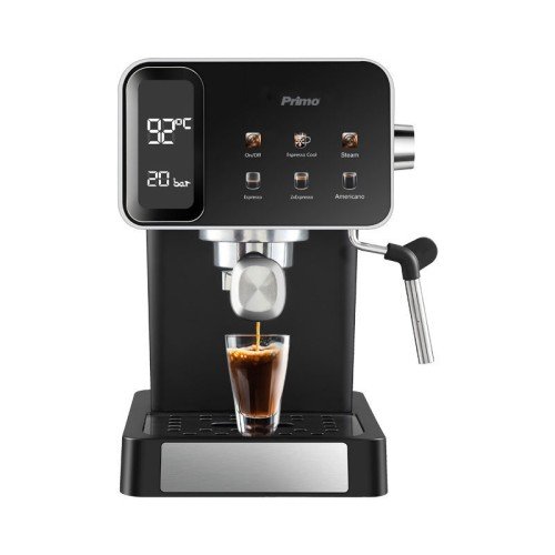 Primo Μηχανή Espresso PREM-40576 Primo 3σε1 Hot&Cold 20Bar Digital Μαύρη