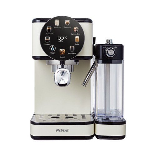 Primo Μηχανή Espresso+Milk frother PREM-40577 Primo 3σε1 Hot&Cold 20Bar Digital Ιβουάρ
