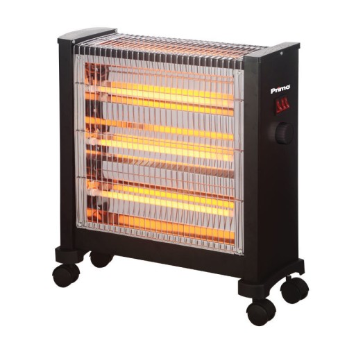 Primo Θερμάστρα Χαλαζία PRQH-81057 Primo 2400W Μαύρη