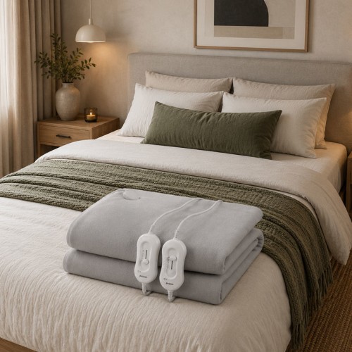 Primo Ηλεκτρικό Επίστρωμα PREB-81133 Primo Διπλό 160x140cm Polyester & Polar Fleece