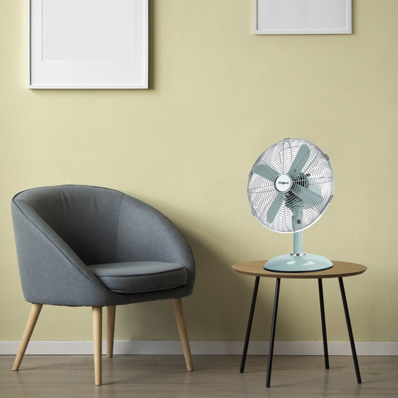 Primo Επιτραπέζιος Ανεμιστήρας PRΤF-80578 40W Διαμέτρου 30εκ Μεταλλικός Πράσινος