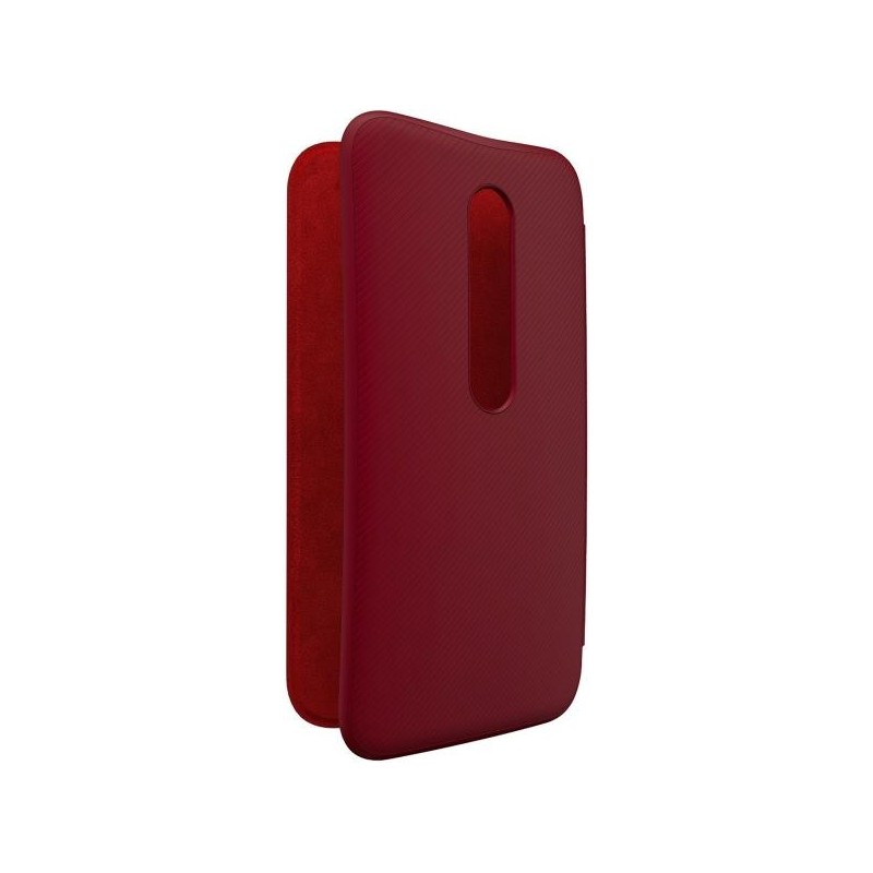 Motorola Moto G 3rd Gen  Flip Case - Crimson