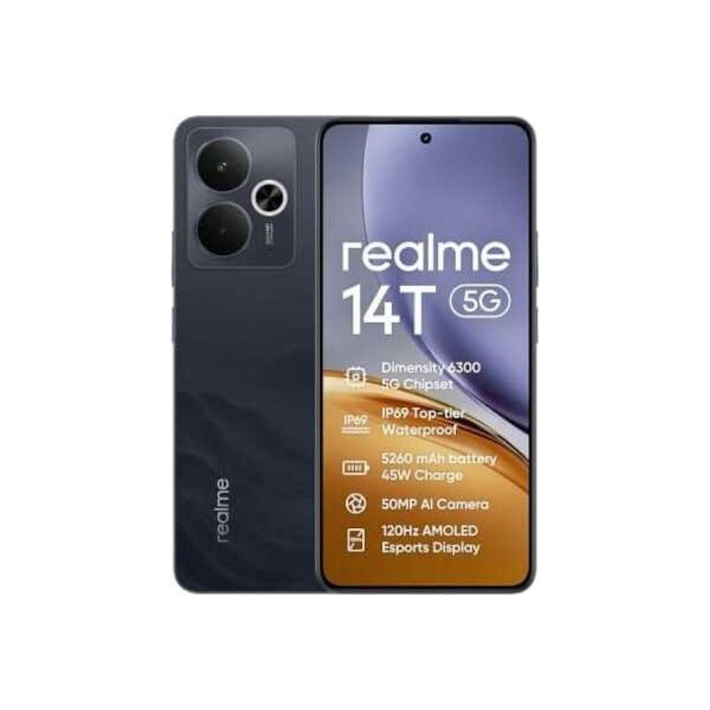 Realme REALME RMX5078 14T 5G 8GB/256GB Obsidian Black