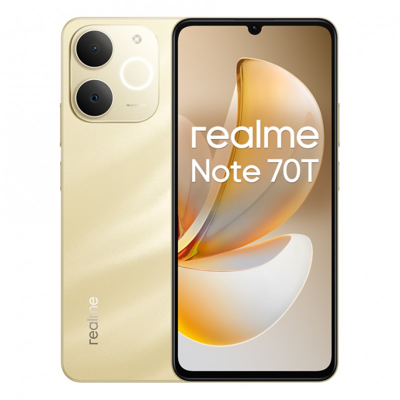 Realme REALME RMX5313 Note 70T 4/256GB Beach Gold