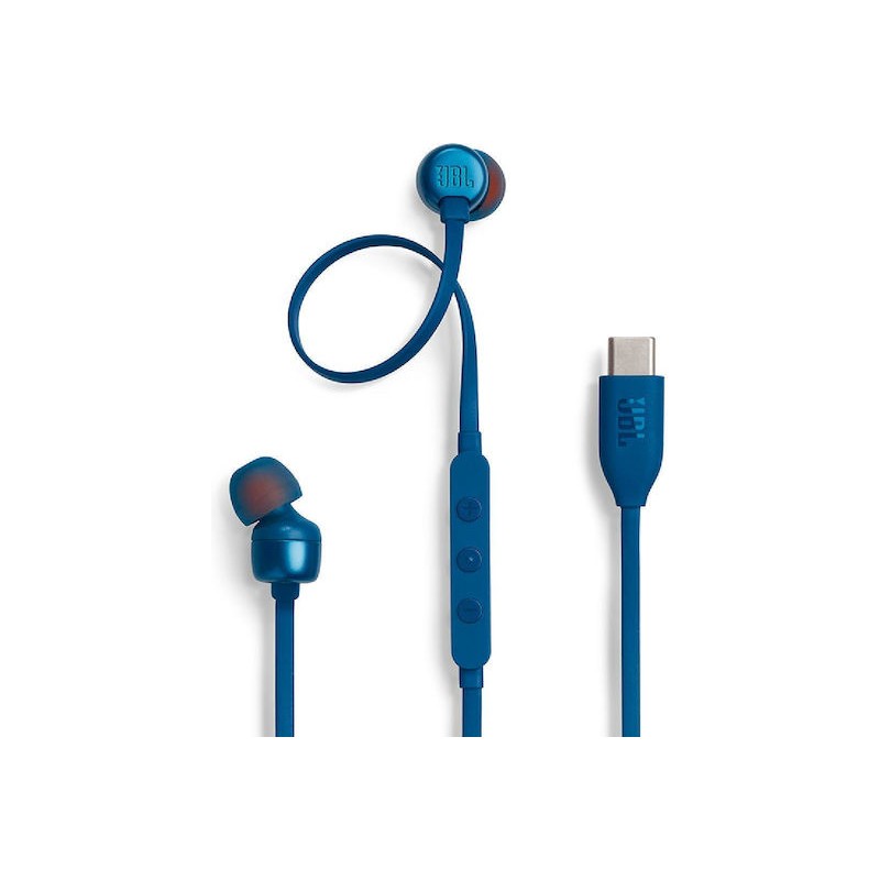 JBL JBL Tune 310C USD-C Wired In-Ear Headphones Blue