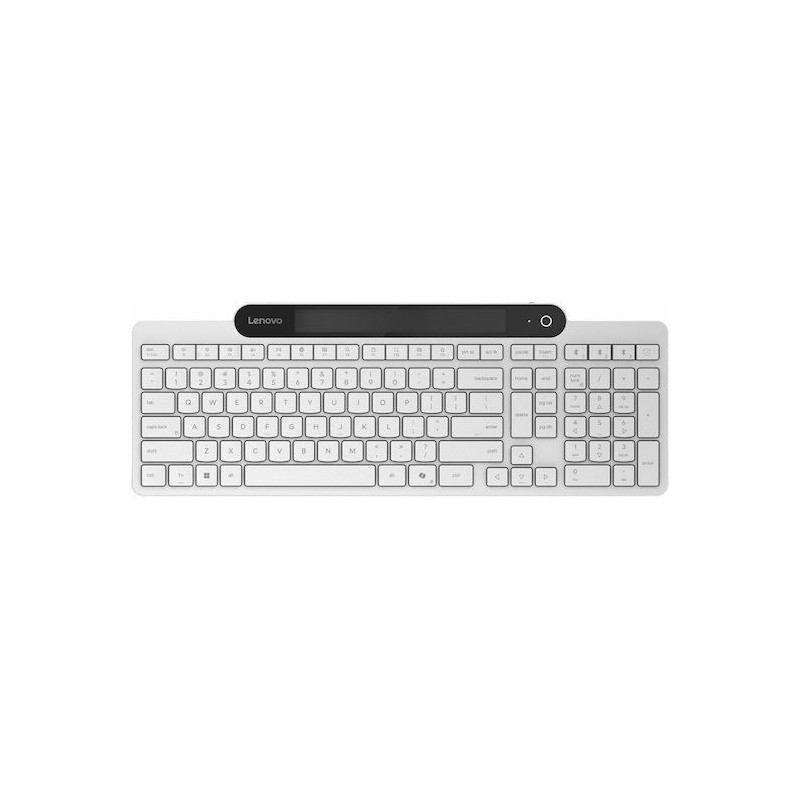 Lenovo Lenovo 800 Self-Charging Bluetooth Keyboard-Greek 319 White