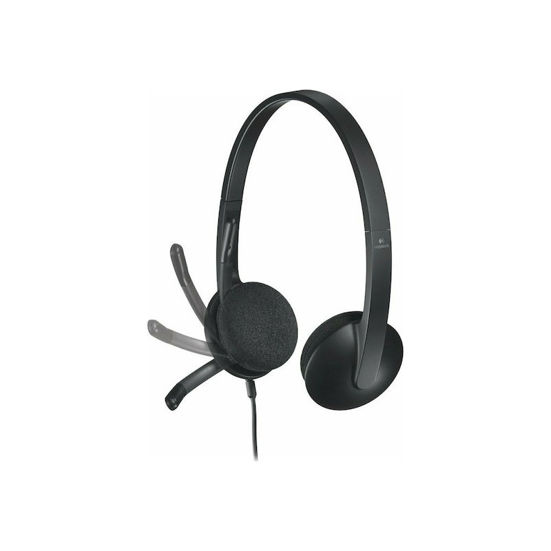 Logitech LOGITECH H340 USB Computer Headset Black