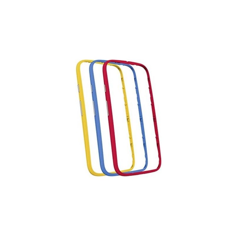 Motorola Moto E LTE GRIP 3pack ASMSTBNDREDBLYW-MI0A 