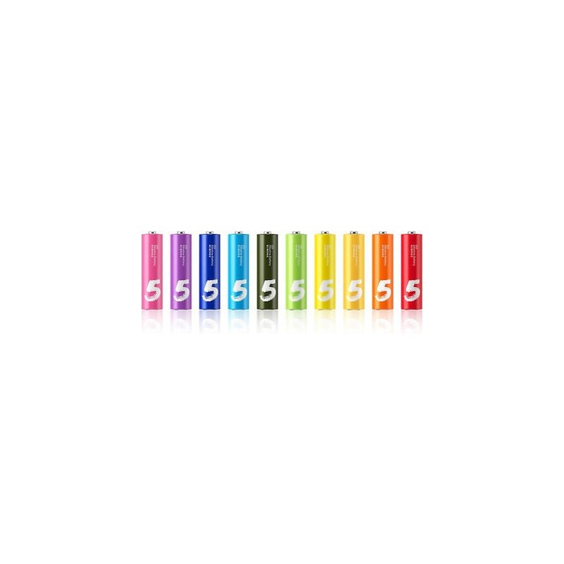 Xiaomi XIAOMI AA Rainbow Batteries (10 Count)