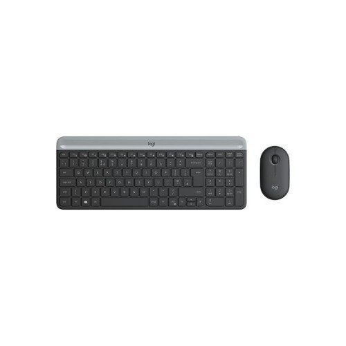 Logitech LOGITECH Wireless Combo MK470 Mouse Keyboard Graphite