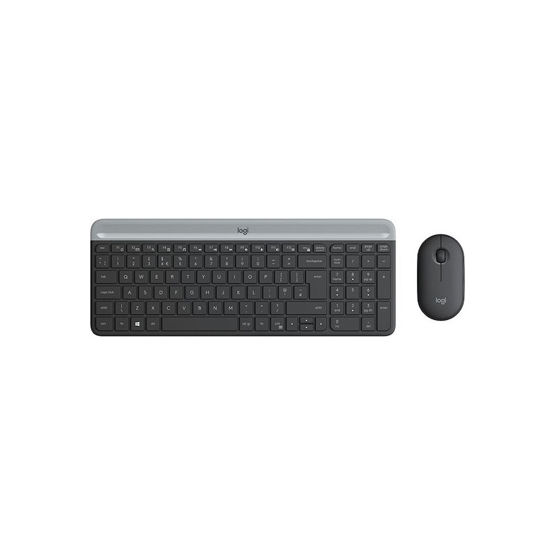 Logitech LOGITECH Wireless Combo MK470 Mouse Keyboard Graphite