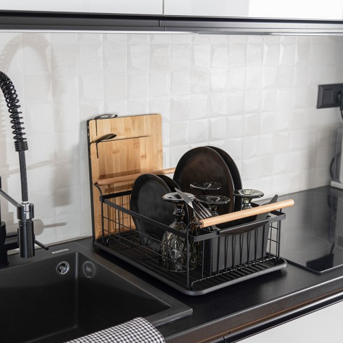 Estia Πιατοθήκη Μεταλλική Bamboo Essentials 01-12885