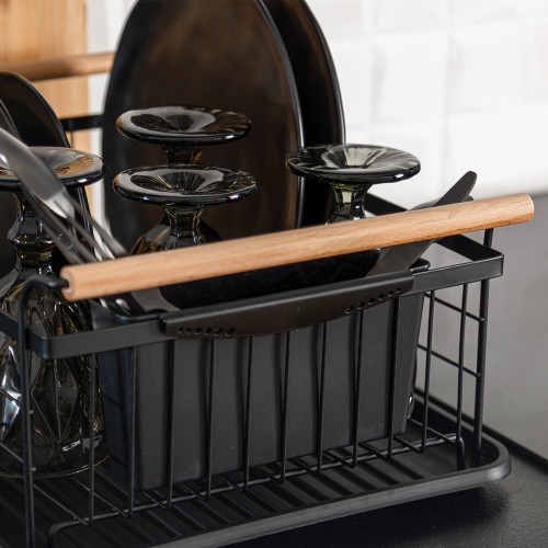 Estia Πιατοθήκη Μεταλλική Bamboo Essentials 01-12885