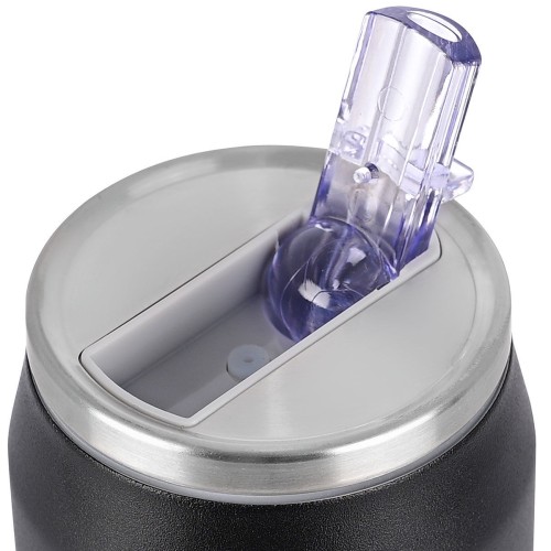 Estia Θερμός Travel Cup Save The Aegean Black Matte 500ml 01-7843