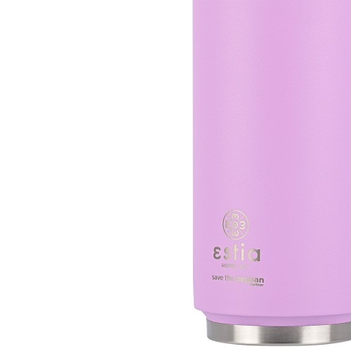 Estia Θερμός Travel Cup Save The Aegean Matte Purple 500ml 01-8581