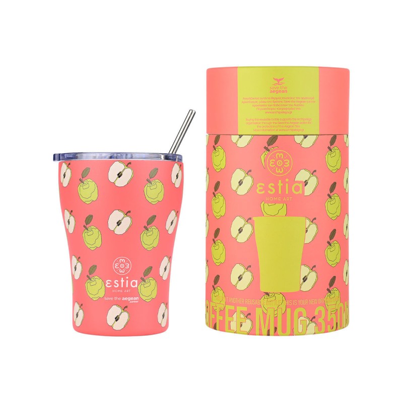 Estia Θερμός Coffee Mug Save The Aegean 01-22976 Apple Odyssey