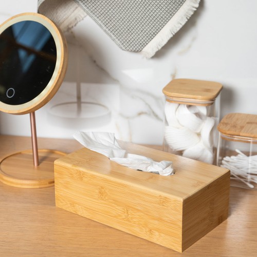 Estia ESTIA ΘΗΚΗ ΓΙΑ ΧΑΡΤΟΜΑΝΤΗΛΑ BAMBOO ESSENTIALS 24x14x8.5cm