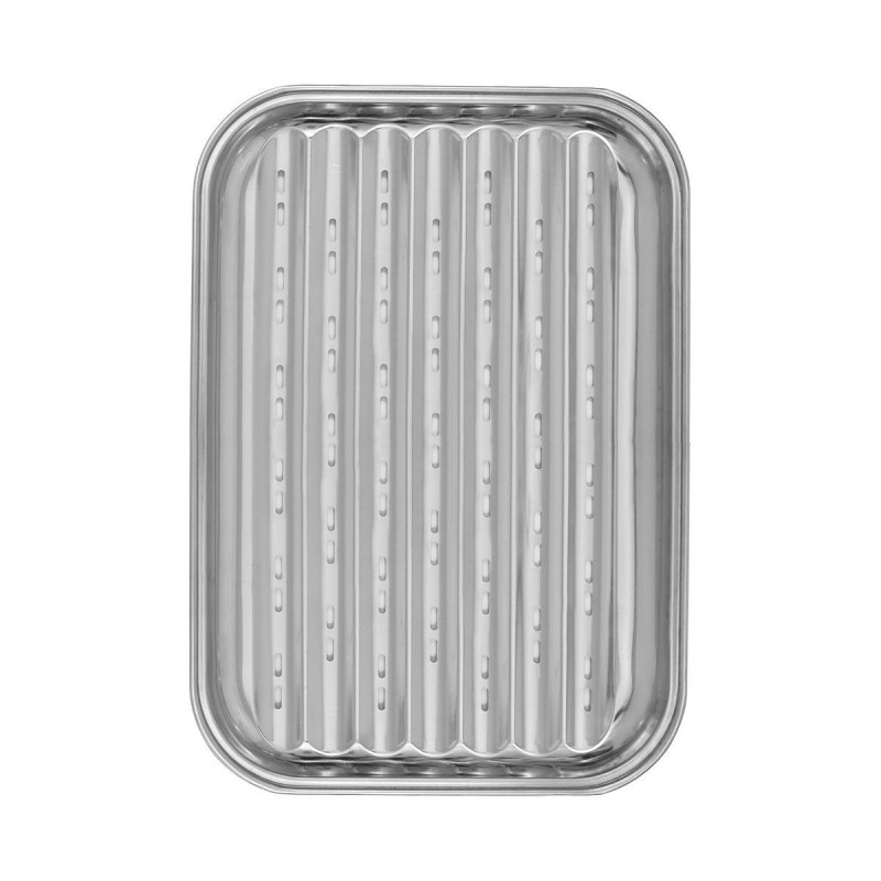 Estia Δίσκος ψησίματος BARBEQUE ανοξείδωτος 34x24cm