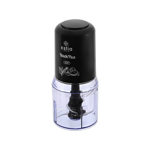 Estia ESTIA ΠΟΛΥΚΟΠΤΗΣ BLACK PLUS 400W ΜΕ ΠΛΑΣΤΙΚΟ ΜΠΟΛ 500ml
